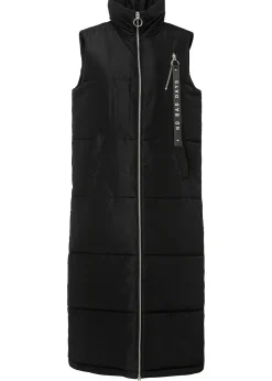 Gilet long sans manches, finition Bionic