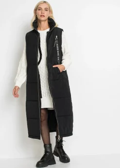 Gilet long sans manches, finition Bionic