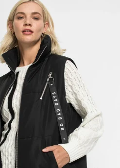 Gilet long sans manches, finition Bionic