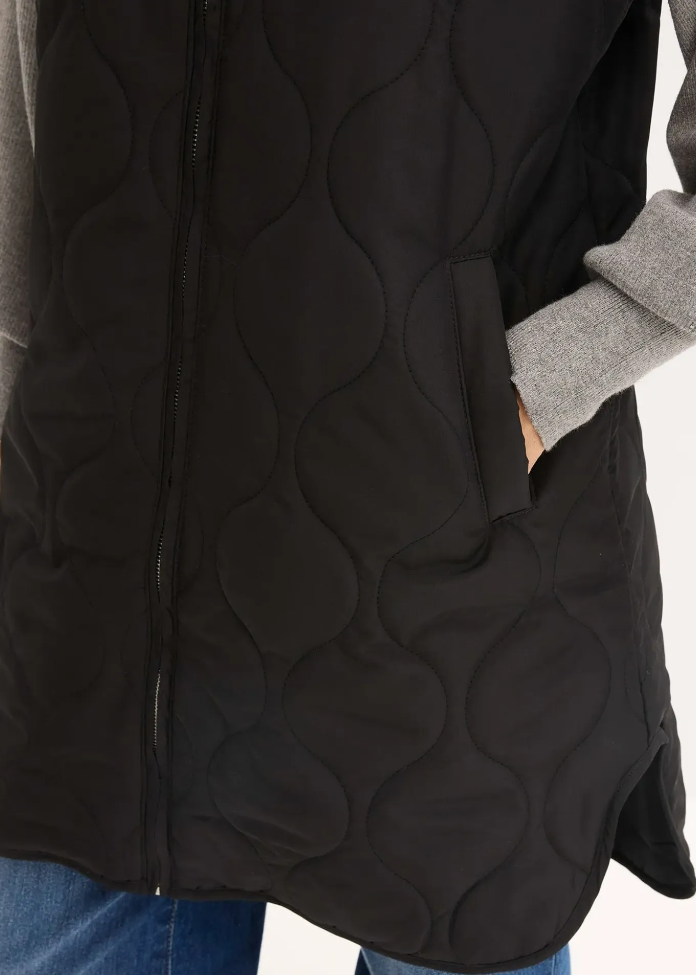 Gilet matelassé sans manches, ultra-léger