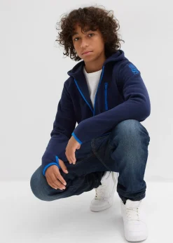 Gilet polaire à détails contrastants