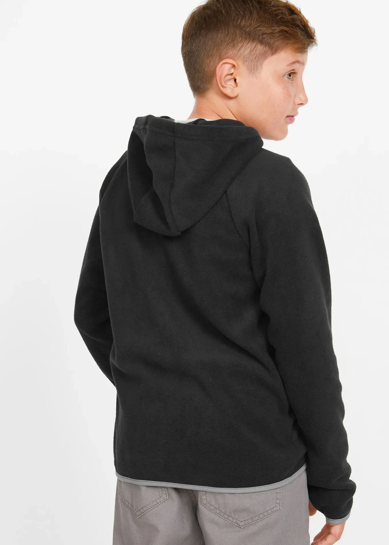 Gilet polaire à détails contrastants