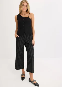 Gilet sans manches boutonné