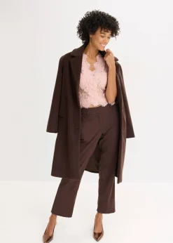 Gilet sans manches en dentelle