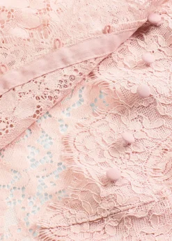 Gilet sans manches en dentelle