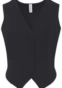 Gilet sans manches en Interlock