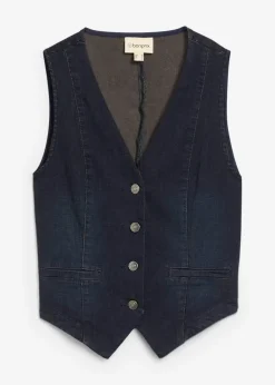 Gilet sans manches en jean