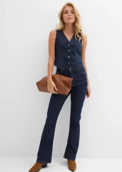 Gilet sans manches en jean