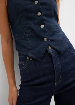 Gilet sans manches en jean