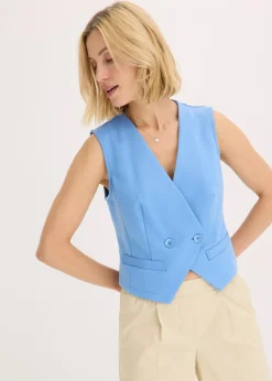 Gilet sans manches en jersey