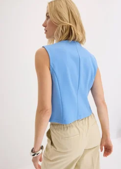 Gilet sans manches en jersey