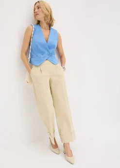 Gilet sans manches en jersey