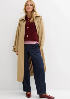 Gilet sans manches en maille avec des poches