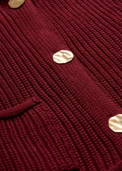 Gilet sans manches en maille avec des poches