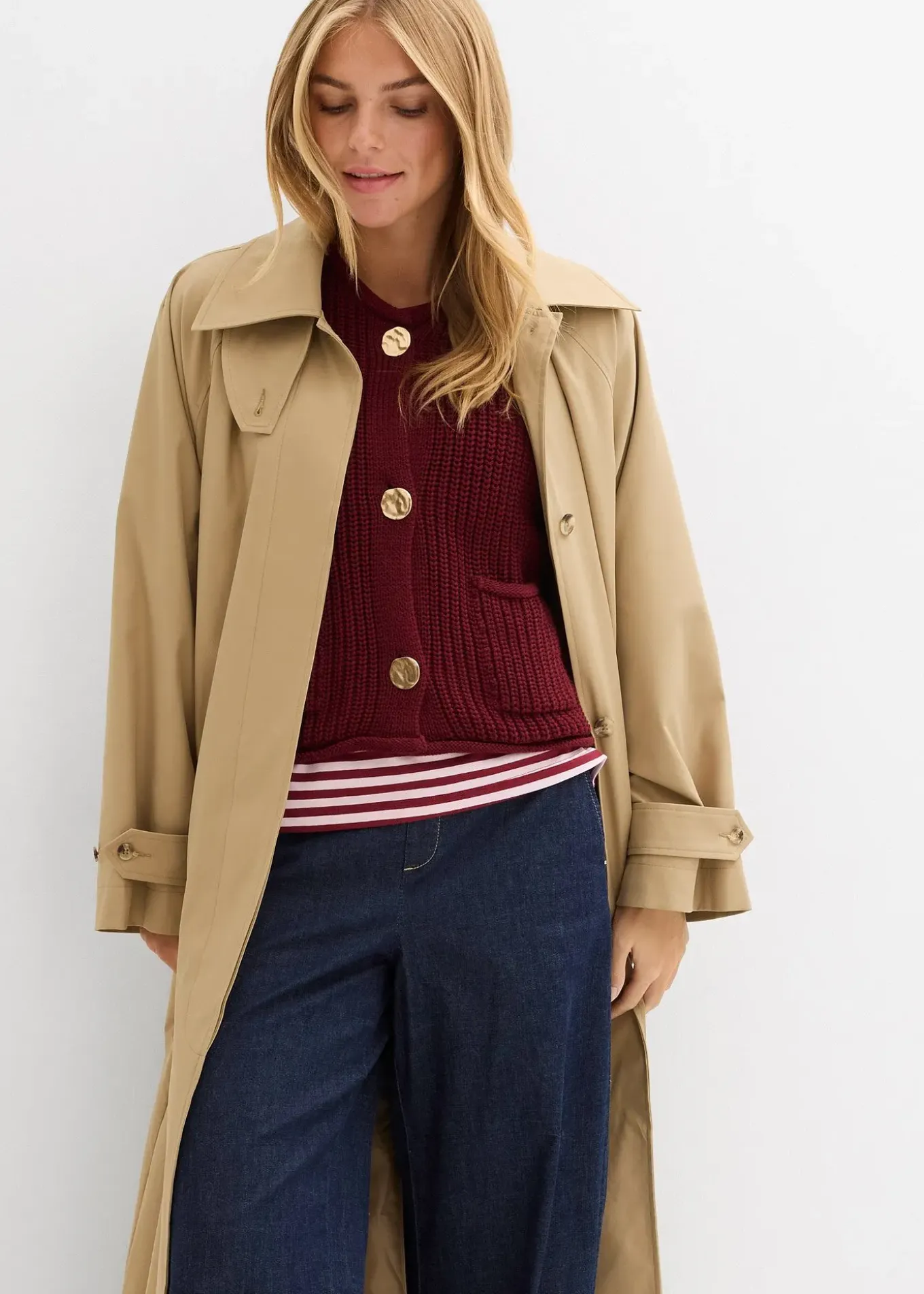 Gilet sans manches en maille avec des poches