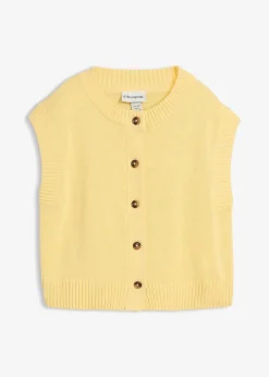 Gilet sans manches en maille