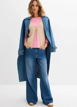 Gilet sans manches en maille