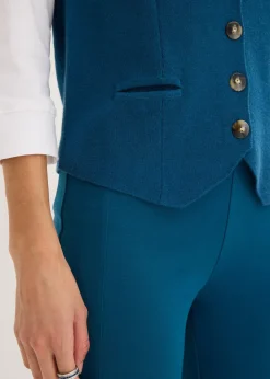 Gilet sans manches en maille