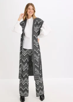 Gilet sans manches en maille