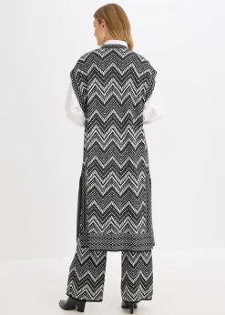 Gilet sans manches en maille