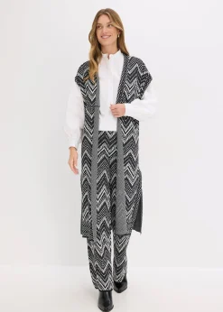 Gilet sans manches en maille