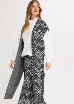 Gilet sans manches en maille