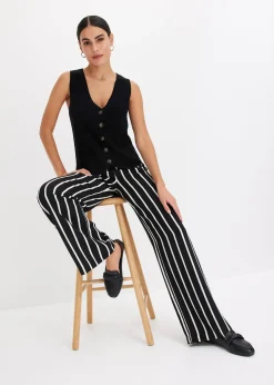 Gilet sans manches en maille