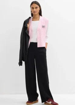 Gilet sans manches en maille