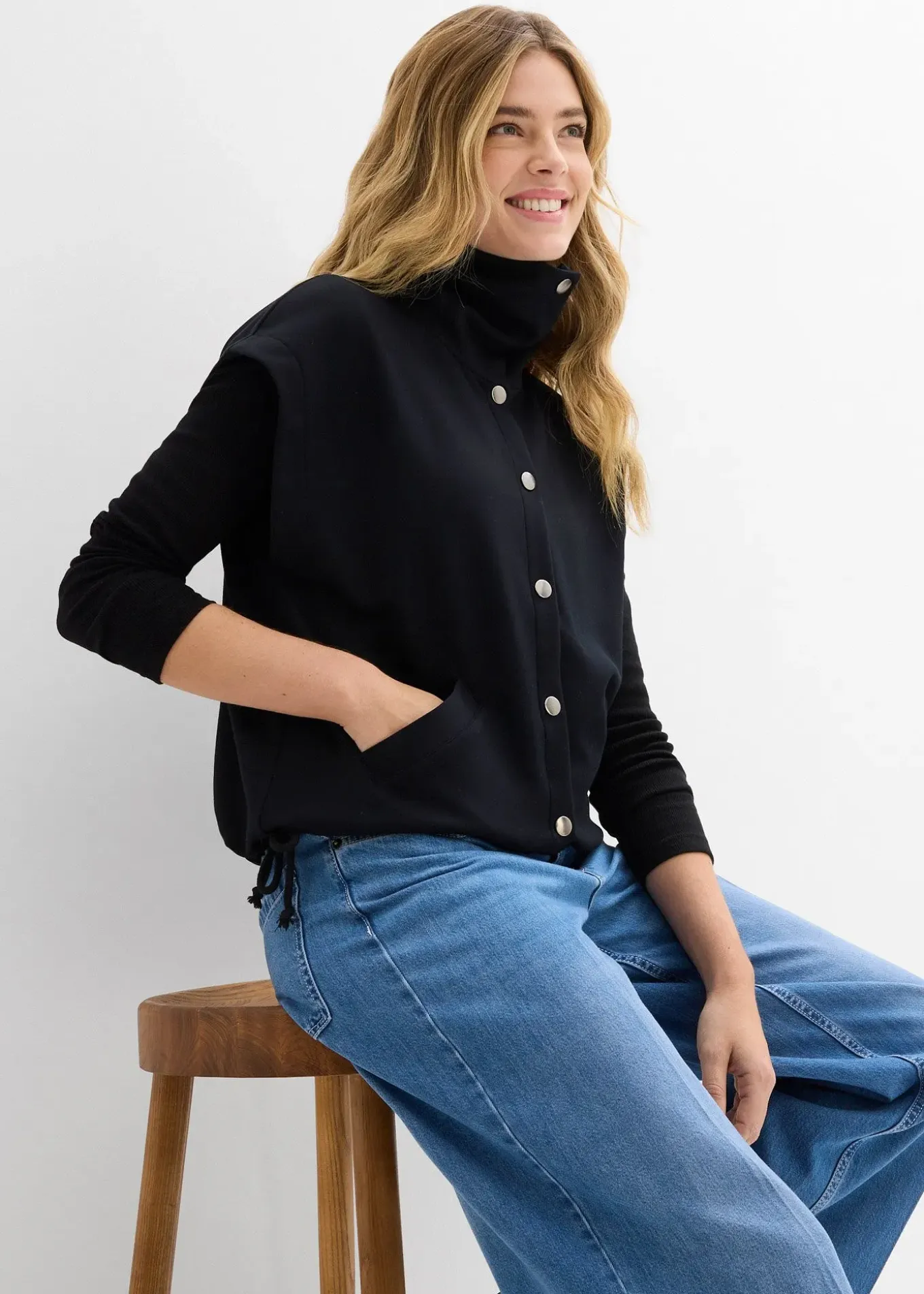 Gilet sans manches en matière néoprène confortable