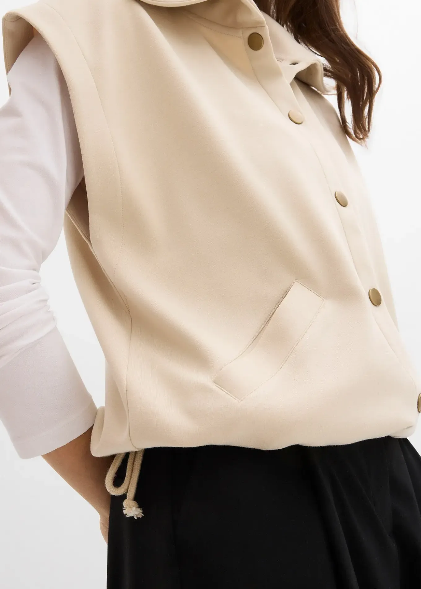 Gilet sans manches en matière néoprène confortable