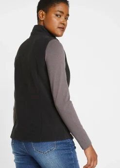 Gilet sans manches en polaire avec poches