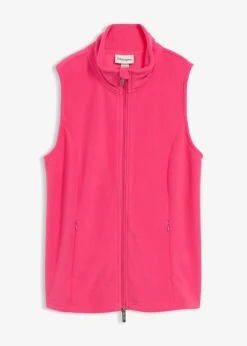 Gilet sans manches en polaire avec poches