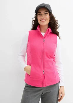 Gilet sans manches en polaire avec poches