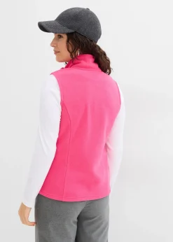 Gilet sans manches en polaire avec poches