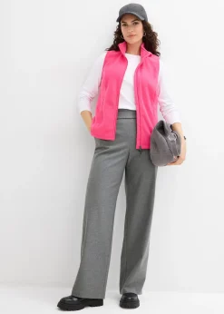 Gilet sans manches en polaire avec poches