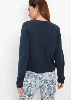 Gilet simple en fine maille