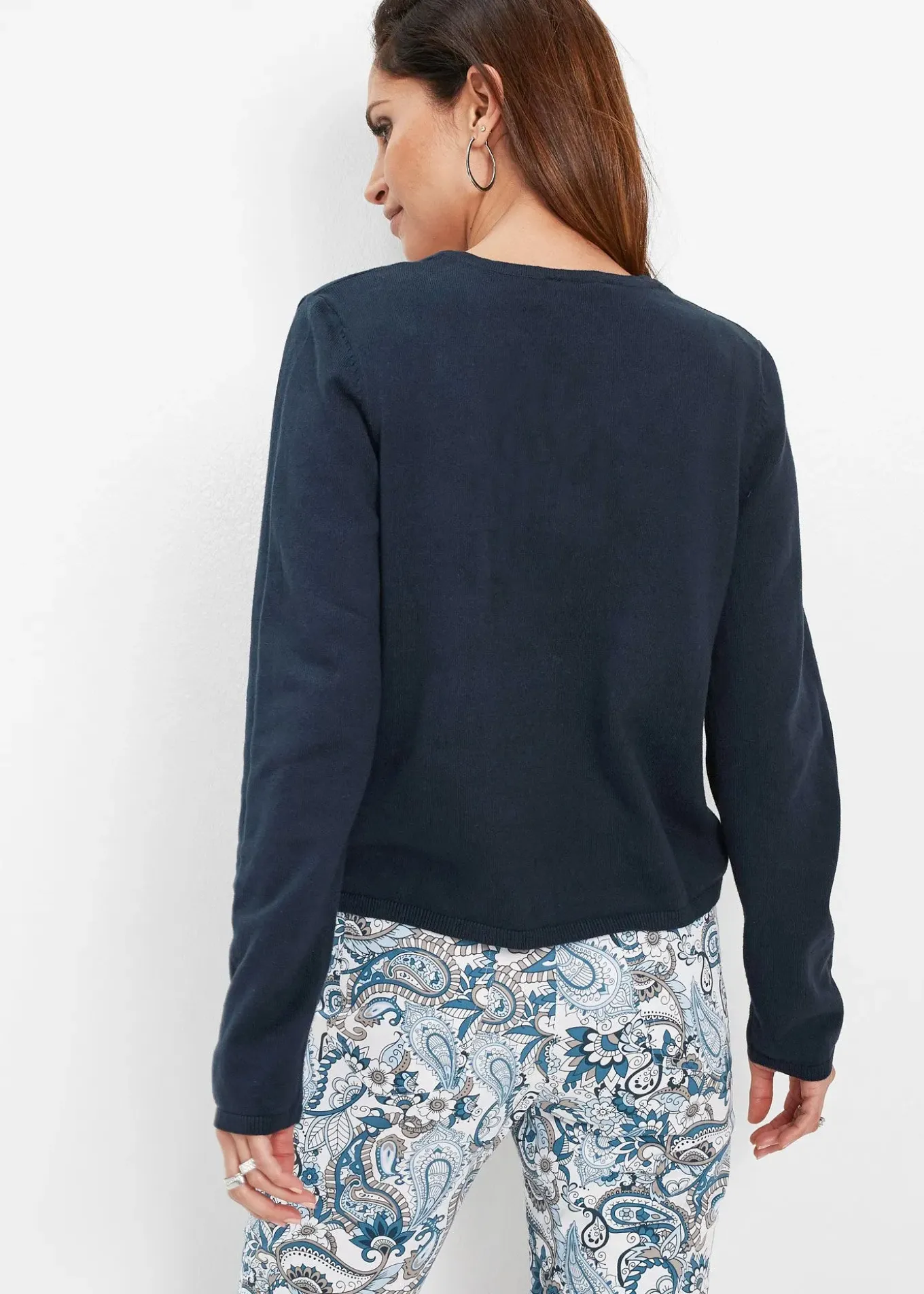 Gilet simple en fine maille