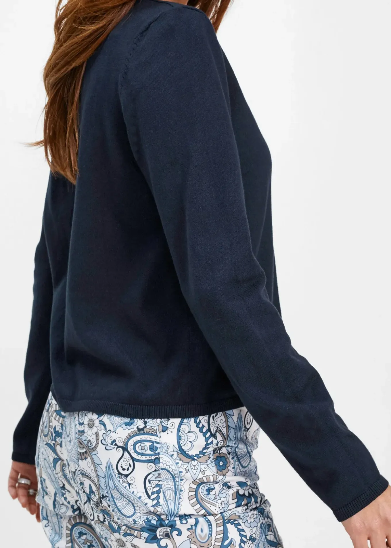 Gilet simple en fine maille