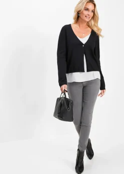 Gilet simple en fine maille