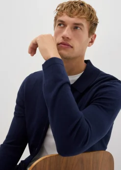 Gilet slim en fine maille avec laine mérinos