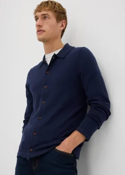 Gilet slim en fine maille avec laine mérinos