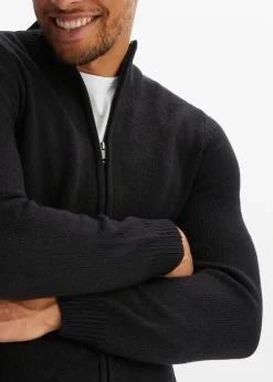 Gilet zippé en fine maille