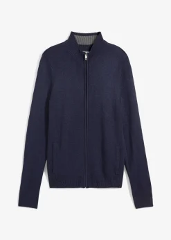 Gilet zippé en fine maille