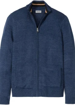 Gilet zippé en fine maille