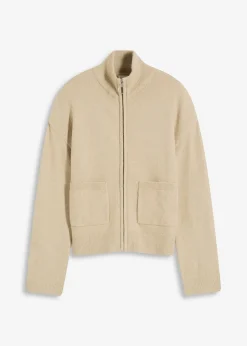 Gilet zippé en maille