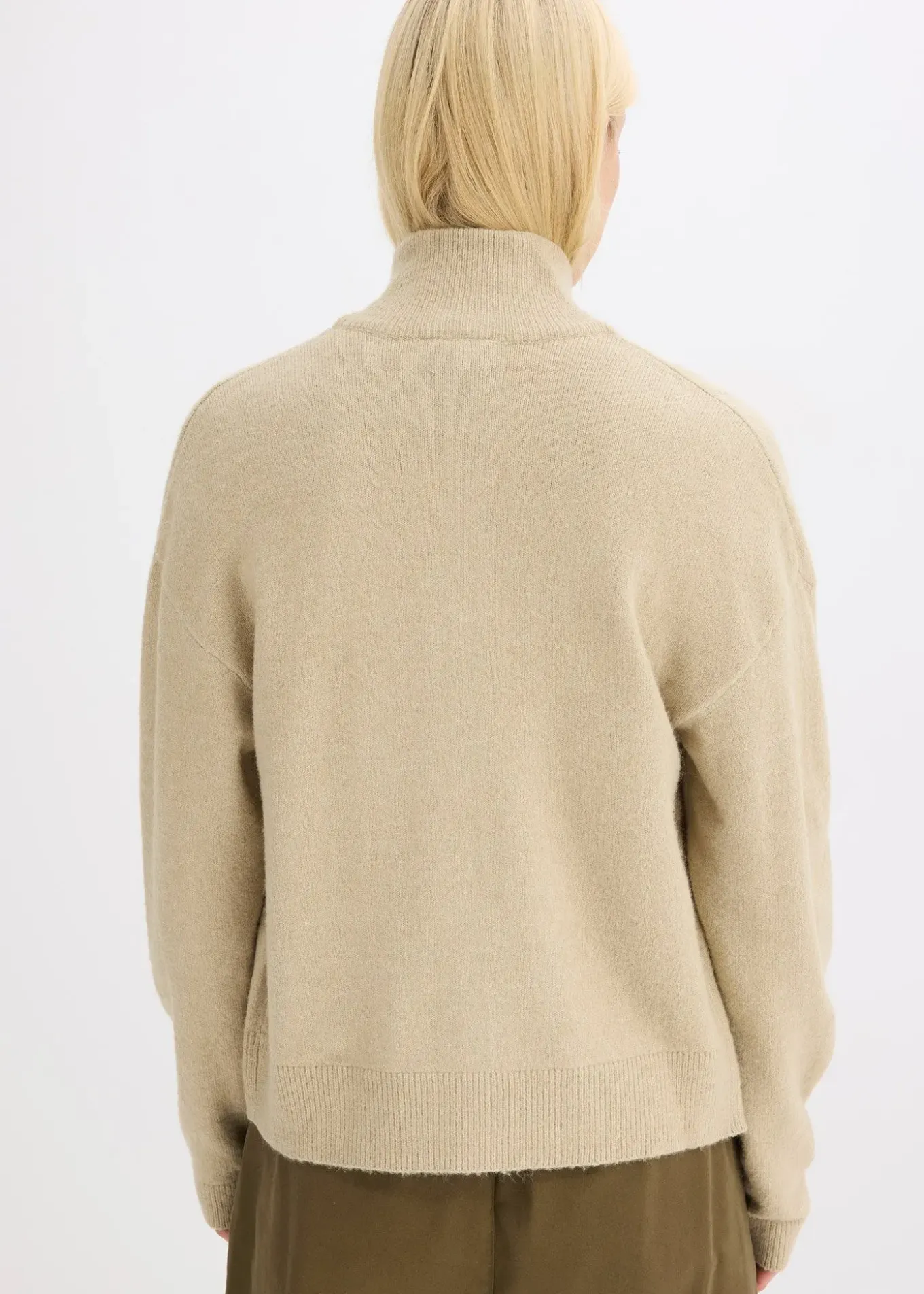 Gilet zippé en maille