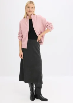 Gilet zippé en maille