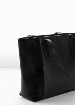 Grand cabas bi-matière