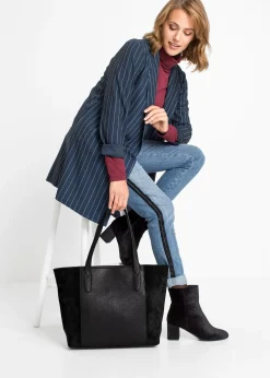 Grand cabas bi-matière