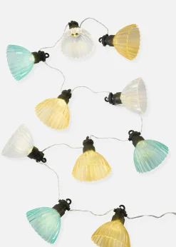 Guirlande lumineuse LED en forme de corolles